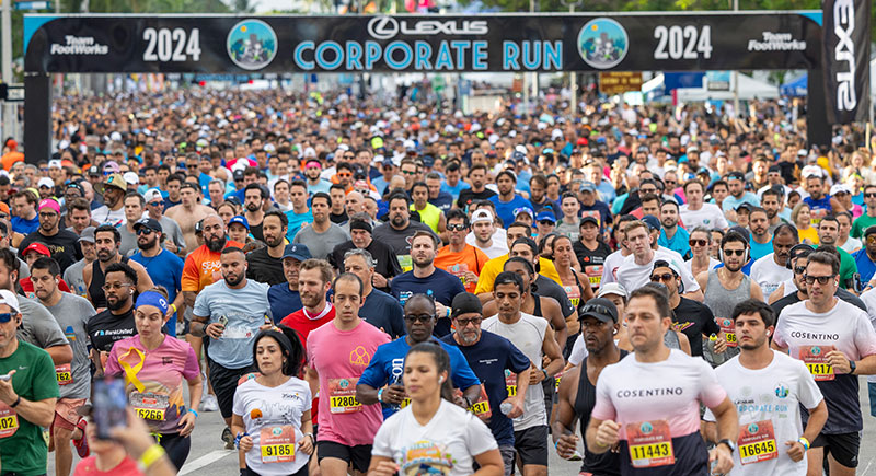 Corporate Run Healthy Message